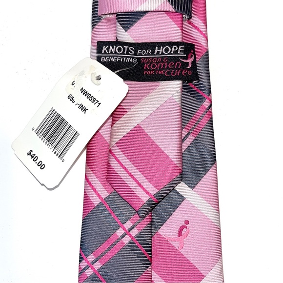 Macy's Accessories Breast Cancer Awareness Tie Knots For Hope For Susan G Komen Foundation